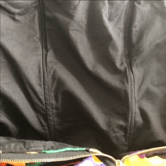 PHOEBE Couture Rainbow Strapless Dress - Picture 6 of 7